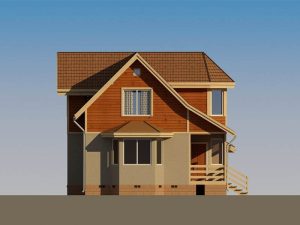 Каркасный дом 145,1м