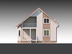 Каркасный дом 152,5м