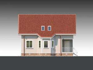 Каркасный дом 152,5м