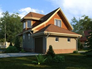 Каркасный дом 145,1м