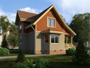 Каркасный дом 145,1м
