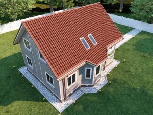 Каркасный дом 152,5м