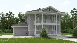 Дом из бруса 146м