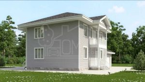 Дом из бруса 146м