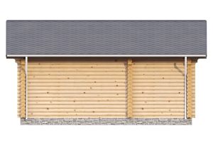 Баня из бревна 36м