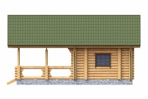 Баня из бревна 28,9м