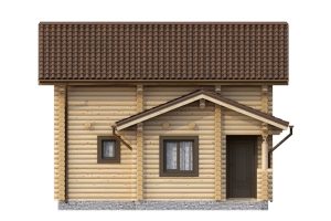 Баня из бревна 48м