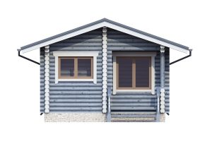 Баня из бревна 25м