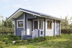 Баня из бревна 25м