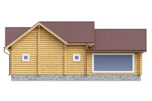 Баня из бревн 70м