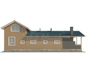 Каркасный дом 109м