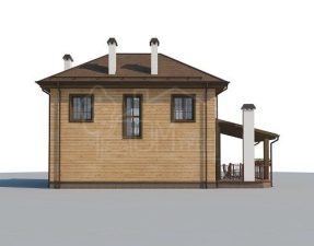 Каркасный дом 111м