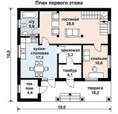 Каркасный дом 150м