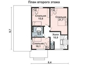 Каркасный дом 145м