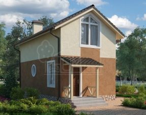 Каркасный дом 78м