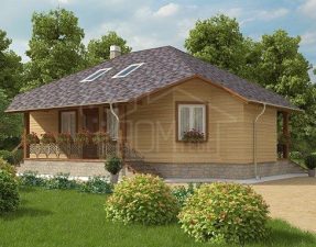 Каркасный дом 119м