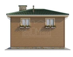 Каркасный дом 96м