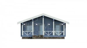 Дом из бруса 95м