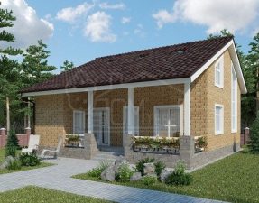 Каркасный дом 150м