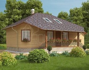 Каркасный дом 119м