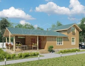 Каркасный дом 109м