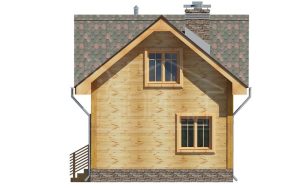 Каркасный дом 71м