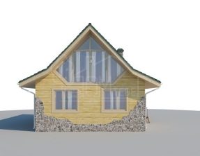 Каркасный дом 106м