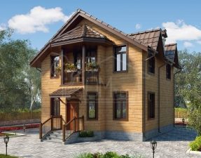 Каркасный дом 120м