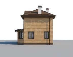 Каркасный дом 111м