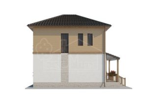 Каркасный дом 127м