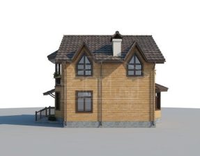 Каркасный дом 120м