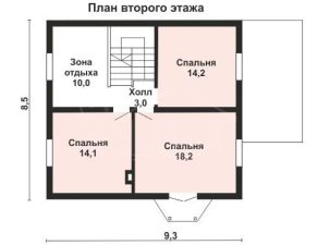 Каркасный дом 131м