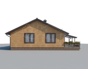 Каркасный дом 119м