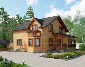 Каркасный дом 131м