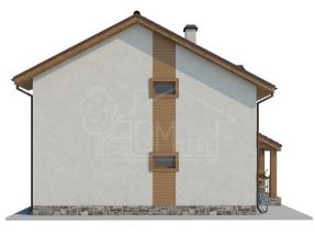 Каркасный дом 87м