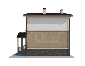 Каркасный дом 80м