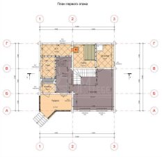 Дом из бруса 100м