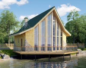 Каркасный дом 106м