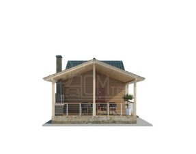 Каркасный дом 109м