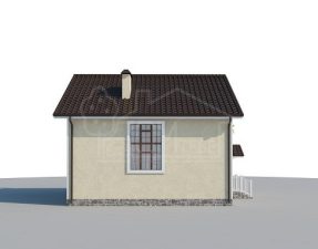 Каркасный дом 125м