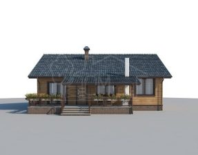 Каркасный дом 119м