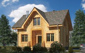 Каркасный дом 71м