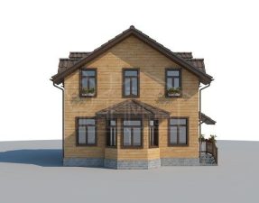Каркасный дом 120м