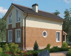 Каркасный дом 78м