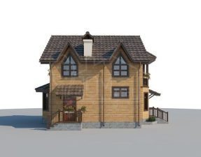 Каркасный дом 120м