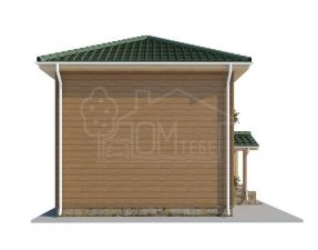 Каркасный дом 96м