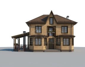 Каркасный дом 111м