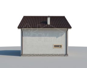 Каркасный дом 77м