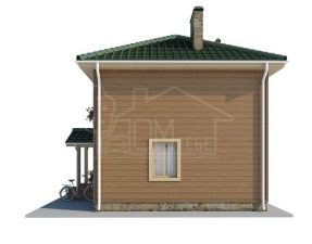 Каркасный дом 96м