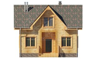 Каркасный дом 71м